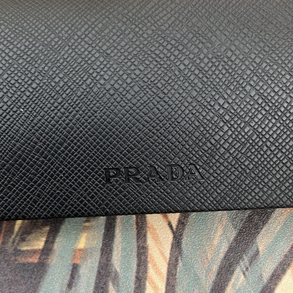 Prada black eyeglass case - Picture 2 of 4